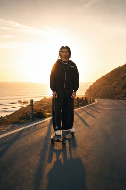A previous build using the Golden Glide (longboard cruise) format