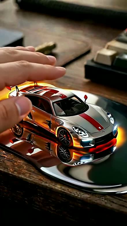 A previous build using the Liquid Chrome Cube β Supercar format