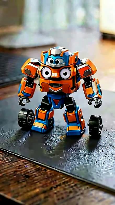 A previous build using the Squish Cube β Robot format